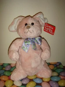 Gund Pastel Dusty Pink Smoothie Plush Bunny Rabbit, #3611 - Picture 1 of 3