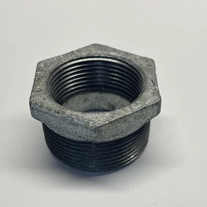 RELIABILT 1-1/2-in x 1-1/4-in Galvanized Hex Bushing Hot or Cold 500PSI at 150F - Picture 1 of 10
