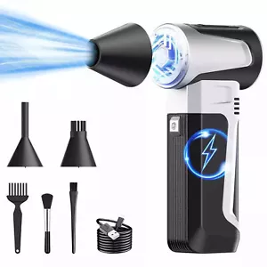 Mini Soffiatore Jet Dry 180.000 RPM Soffiatore Portatile Ventilatore Super Jet Turbo DE - Foto 1 di 9