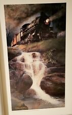 Mitchell Tolle Art Double Signed "Mountain Passage"  LE Ed. Print #1639 19x33