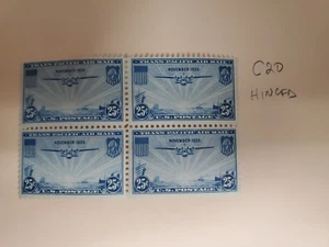 Unused: Airmail Scott C20 Block of 4 M/Hinged F/VF - Picture 1 of 2