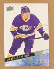 2020-21 Upper Deck Extended Series Young Guns Arthur Kaliyev #701 Los Angeles