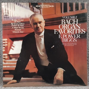 E. Power Biggs - "Bach Organ Favorites, Vol 2" - Columbia - MS-6748 - 1965 - NM - Picture 1 of 4