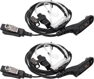 2x zestaw słuchawkowy douszny do Motorola APX6000 APX8000 XPR6350 XPR6550 XPR7350 XPR7550 - Zdjęcie 1 z 7