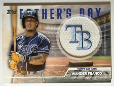 2023 Topps Series 2 Wander Franco Father’s Day Patch Tampa Bay Rays