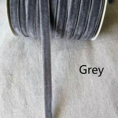 45 Meter Soft Velvet Trim Ribbon Sewing Trims Materials for DIY Hat Shoes Decors - Image 1 of 4