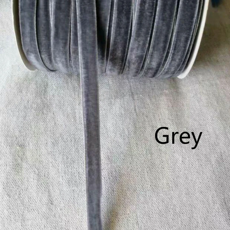 45 Meter Soft Velvet Trim Ribbon Sewing Trims Materials for DIY Hat Shoes Decors - Image 1 of 4