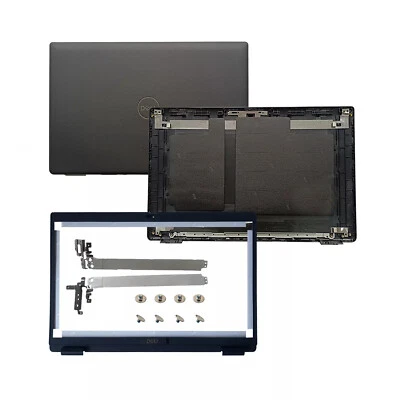 New For Dell Latitude 15 3520 E3520 Lcd Back Cover+Front Bezel+Hinges 017XCF US - Image 1 of 4