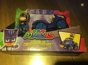 Disney Junior PJ Masks Power Mystery Mountain Catboy Quad Fahrzeug & Figur Neu in OVP - Bild 1 von 5