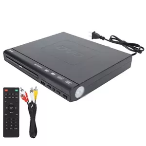 DVD Player Compact Multi Region EVD CD VCD Music Disc Upscaling USB With Remote - Picture 1 of 11