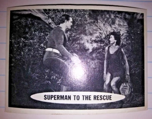 SUPERMAN Original 1950er TV-Serie # 32 Topps Trading Card GEORGE REEVES USA - Bild 1 von 2