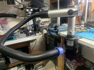 Raccordo Banco Tubo Aspirazione Fumi Saldatura Ersa,Weller Zero Smog,easy Arm - Foto 1 di 4