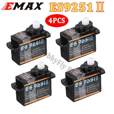 Emax ES9251Ⅱ 4g Plastic Micro Digital Servo Upgrade Version For RC FPV - Image 1 of 4