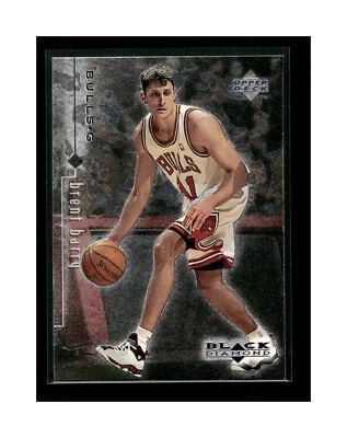 1998-99 Upper Deck Black Diamond Brent Barry #24 BULLS - Image 1 of 2