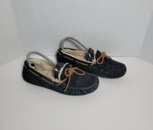 UGG Australia Dakota Wildleder Lammfell Mokassin Slipper Damengröße 7 - Bild 1 von 10
