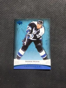 2005-06 UPPER DECK ARTIFACTS FREDRIK MODIN SAPPHIRE BLUE #ed 59/75 - Picture 1 of 2