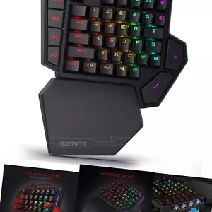 Redragon K585 DITI mechanische Einhand-RGB-Gaming-Tastatur, Typ-C Professoren... - Bild 1 von 3