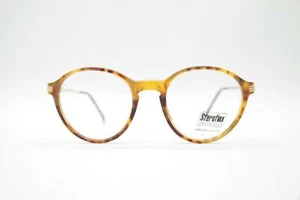 Vintage Sferoflex 211 Braun Gold oval Brille Brillengestell eyeglasses NOS - Picture 1 of 6