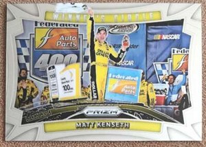 2016 Panini Prizm Winner's Circle Matt Kenseth #WC26