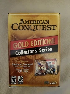 American Conquest: Gold Edition Collector's Series (PC, 2004) Brand New Sealed - Picture 1 of 6