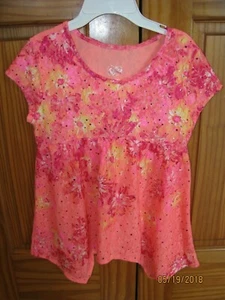 Justice baby doll lace top - Size 12 - EUC - Picture 1 of 3