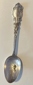 Mermod Jaccard & Co zuppa argento / cucchiaio piccolo da portata senza monogramma 8" - Foto 1 di 9