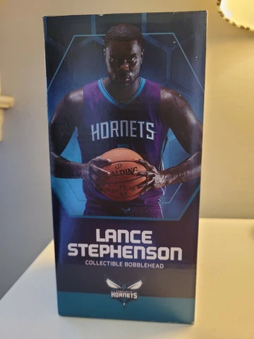 Lance Stephenson Charlotte Hornets  Brand New In Box Cover