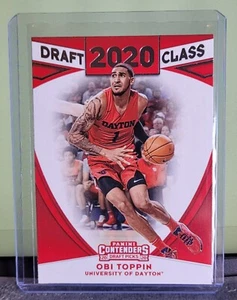 Obi Toppin Red 2020 Draft Class 2020 Panini Contenders Draft Picks Rookie No. 8 - Picture 1 of 2