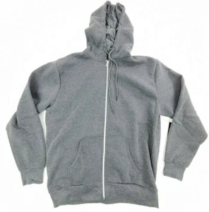 Galaxy by Harvic Men's Fleece-Lined Zippered Hoodie Size XL charcoal - Picture 1 of 7