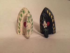 Vintage Gusseisen Salz & Pfefferstreuer - Bild 1 von 3