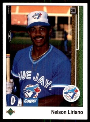 1989 Upper Deck Nelson Liriano Toronto Blue Jays #109 - Image 1 of 2