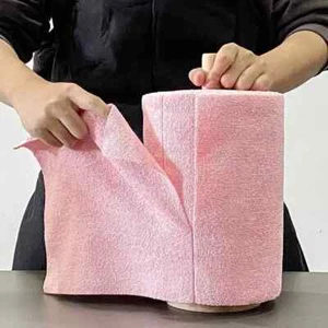 Reusable Cleaning Wipe Household Kitchen Cloth Microfiber Towel Rolls Dish Rags - Picture 1 of 30