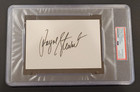 Rare PAYNE STEWART Signed 4x6 Inch Index Card-PGA GOLF GREAT-PSA Slabbed