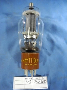 RAYTHEON 807 Coke Bottle POWER AMPLIFIER VACUUM TUBE STRONG! (TESTED W/ TV-7D/U) - Picture 1 of 6