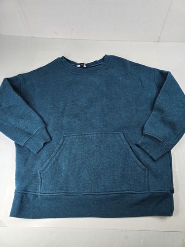 VETEMENTS Vintage Danskin Now S piccolo pullover manica lunga top maglione felpa con cappuccio tasca maglia