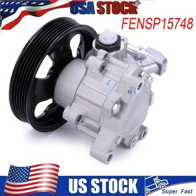 New Power Steering Pump w/ Pulley For Mercedes-Benz SL500 Base V8 5.0L 1999-2002 Foto 1 de 4