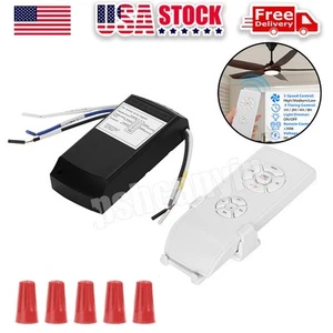 Universal Wireless 15M Timing Remote Control Receiver Ceiling Fan Lamp Light Kit - Picture 1 of 12