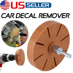 3.5'' Rubber Eraser Wheel Car Decal Remover For 3M Glue Remove Adhesive Sticker - Bild 1 von 12