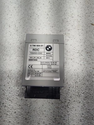 🔥✅10 BMW 750LI 740LI CONTROL DE PRESIÓN DE NEUMÁTICOS TPMS MÓDULO RDC 6796604-01 OEM Foto 1 de 4