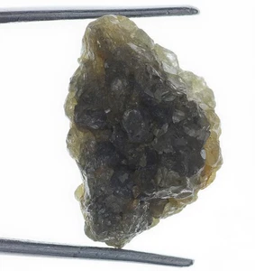 Diamante mina natural suelto de color marrón sin cortar de 12,46 quilates - Imagen 1 de 2