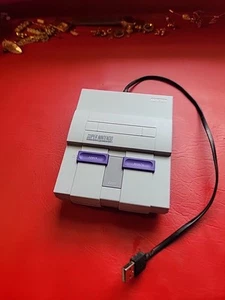 Super Nintendo Mini Classic Edition SNES CLV-201 Control Deck /Power Only Tested - Picture 1 of 5