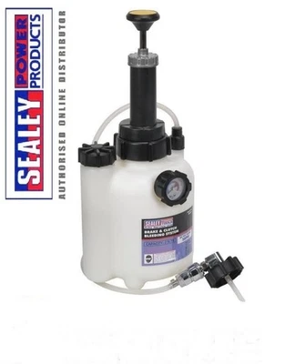 Sealey VS820 Brake and Clutch Bleeding System 2.5 ltr Bleed Bleeder Tool Garage - Image 1 of 4