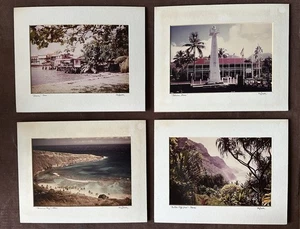 Rare Vintage Michael VanDorn Hawaii Photo Prints – Set of 4 Signed 8 X 12 - Picture 1 of 6