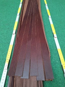 Blankleder Lederriemen dunkelbraun 29 x 3mm dick 80-115cm lang zur Auswahl - Bild 1 von 2