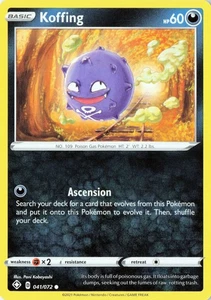 2021 Pokémon Shining Fates #041/072 Koffing - Picture 1 of 3