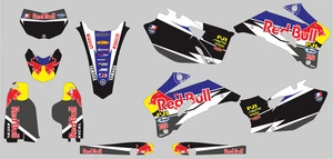 AM0034 GRAPHICS KIT FOR YAMAHA WRF 250 450 WR250F 2007-2014 WR450F 2007-2011 - Picture 1 of 1