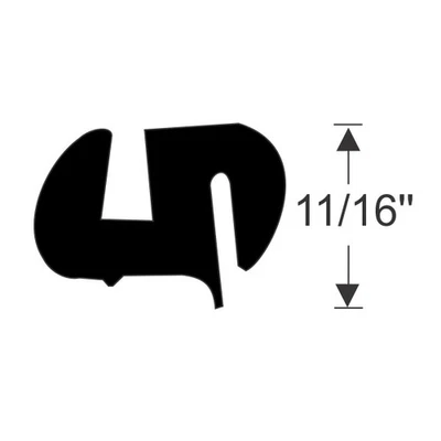 Productos de goma Steele para JUNTA DE PARABRISAS MOPAR 66-67 Foto 1 de 4