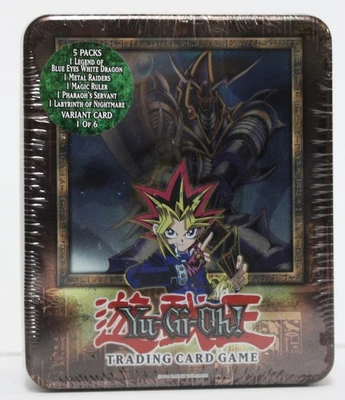2003 Yugioh Buster Blader Collectible Tin Factory Sealed - No Tears Sealed Tight - Image 1 of 4