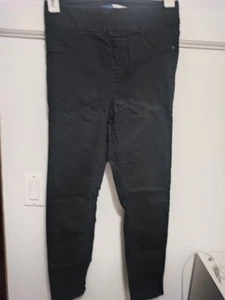 Old Navy Girls Rockstar Jeggings Size 6 – Black, Extra High Rise, Super... - Picture 1 of 4