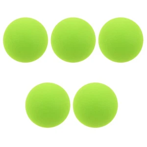 Pelota de práctica de bateo 5 piezas: béisbol de entrenamiento de espuma Eva verde de 5,5 cm - suave - Imagen 1 de 12